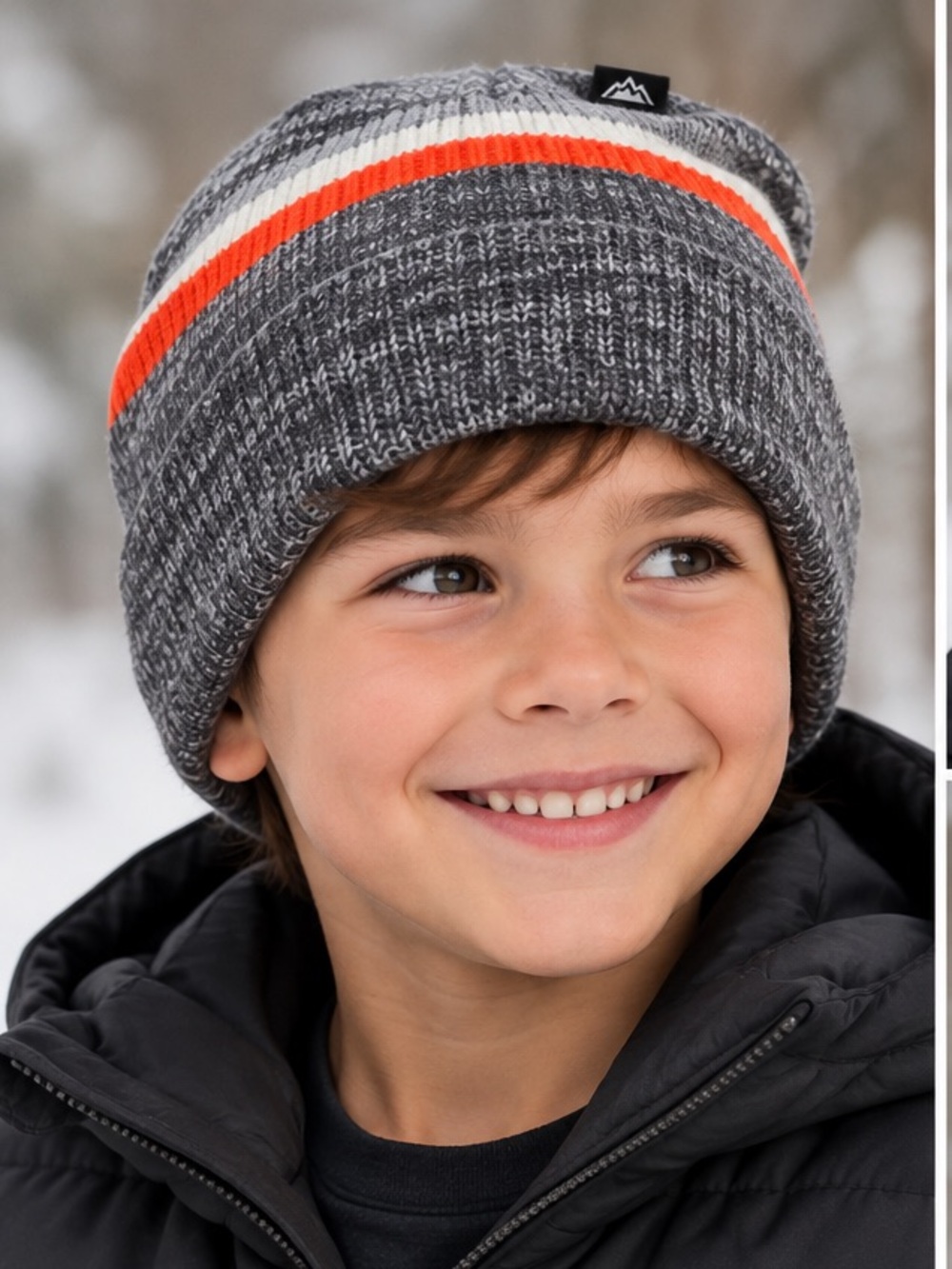 NWOT SNOZU Kids Winter Hat